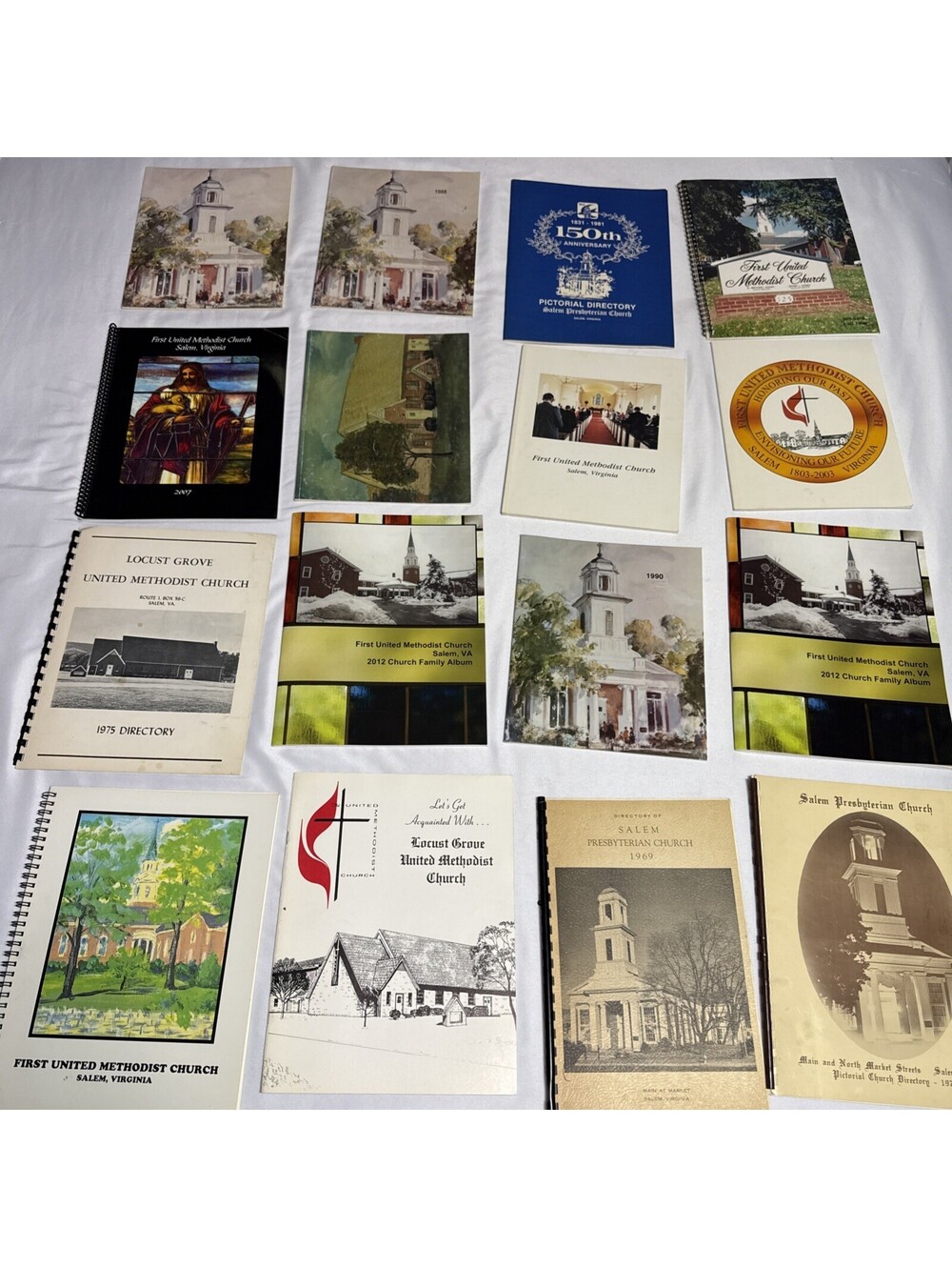 VTG Church Yearbooks Salem Presbyterian Church 1969 - 2012 Locust Grove Virginia